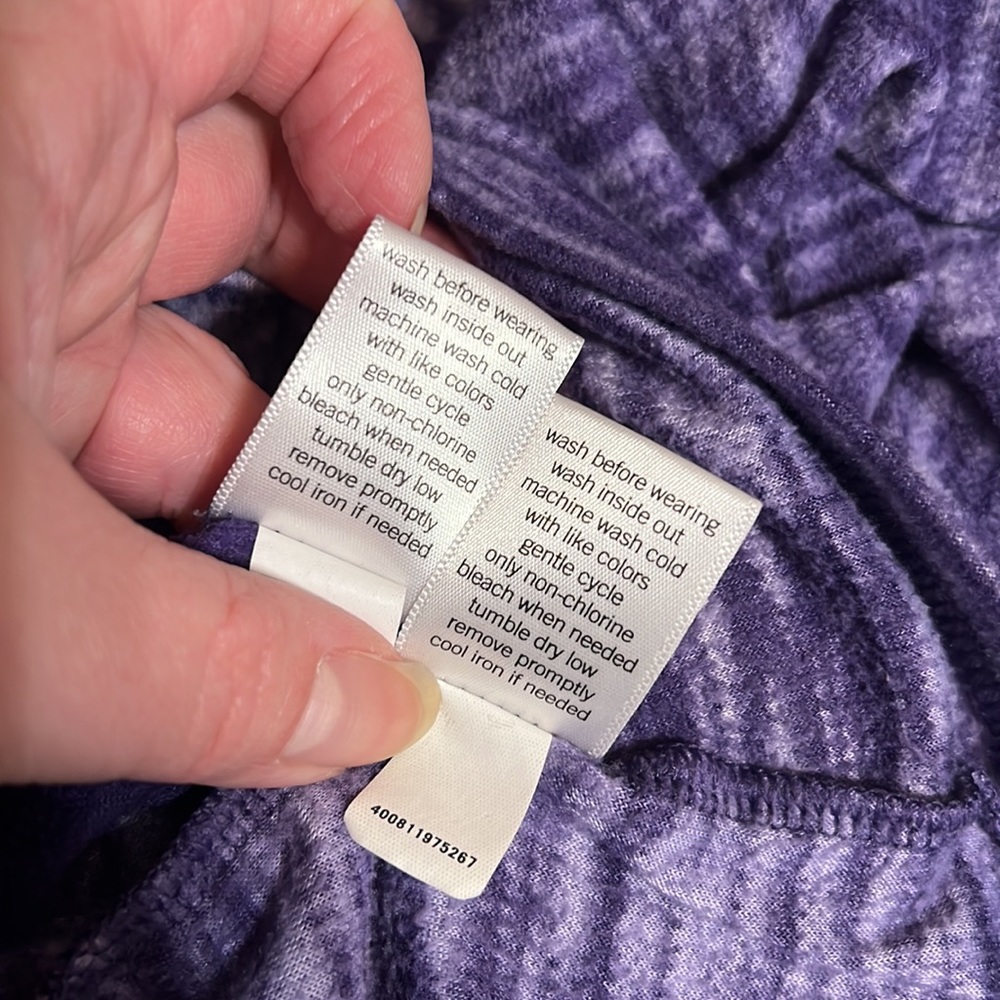 Sonoma Goods For Life Fleece Pajama Set M - Picture 16 of 16